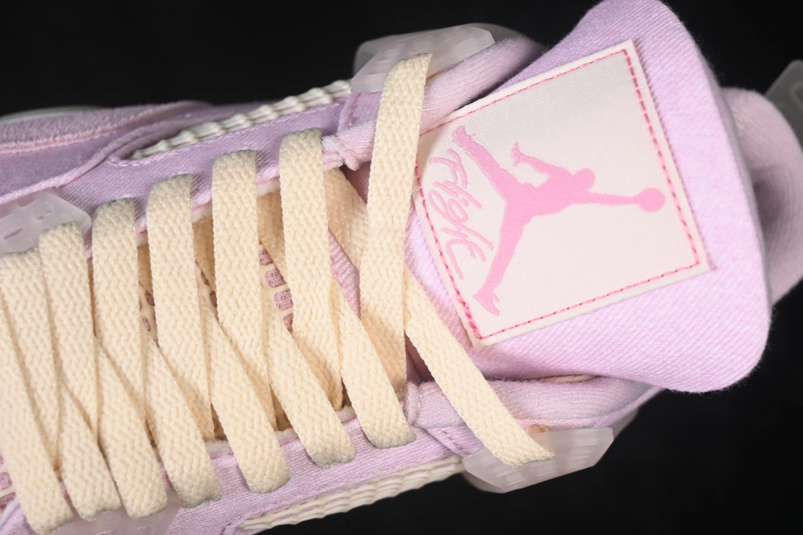 All categories Air Jordan Jordan series basketball shoes Air Jordan 4 Air Jordan 4 Retro "Iced Carmine" AJ4 Jordan 4 denim ice plum powder replica basketball shoes IB6716-600